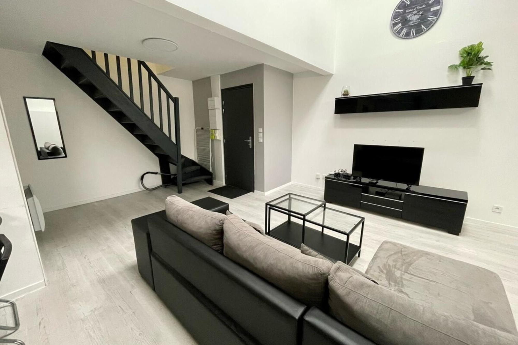 Duplex Montereau Centre - Chez Marc Apartamento Exterior foto